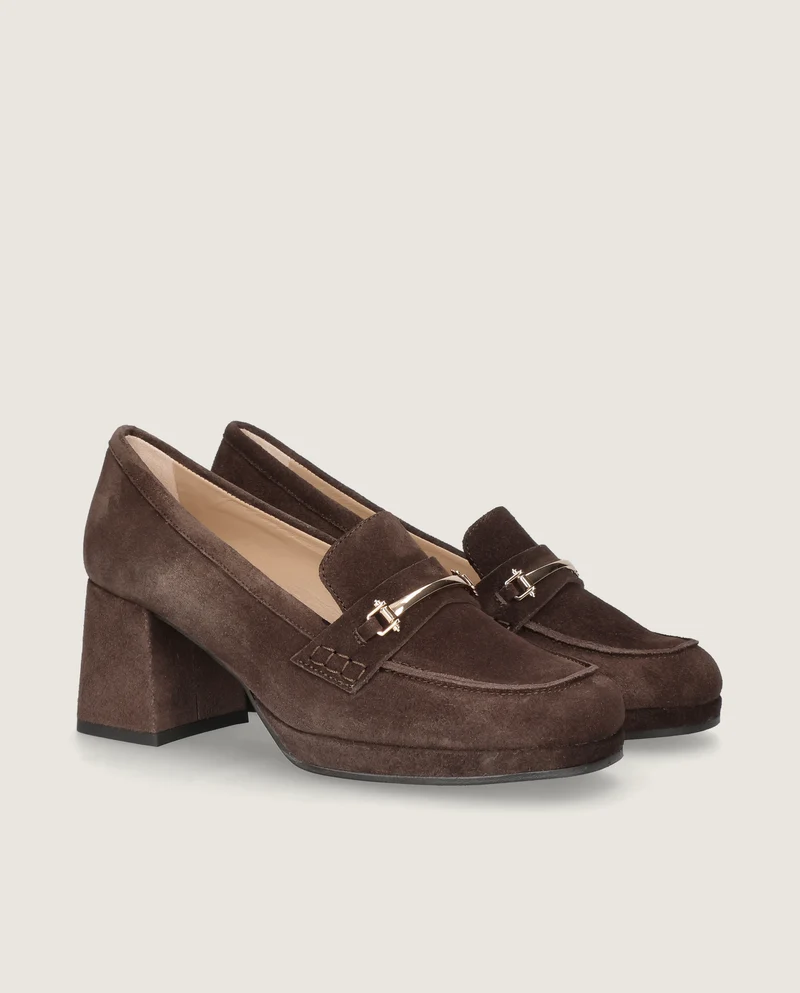 Loafers Gillian Marrones Ante