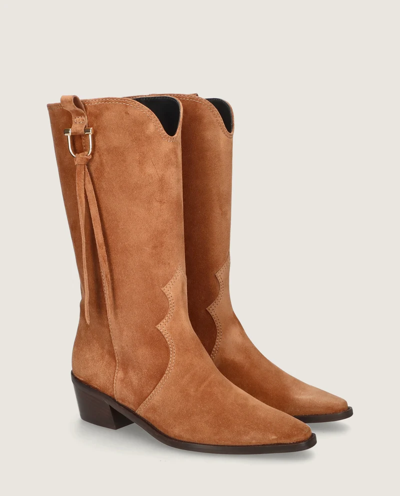 Botas Nashville Marrones Ante