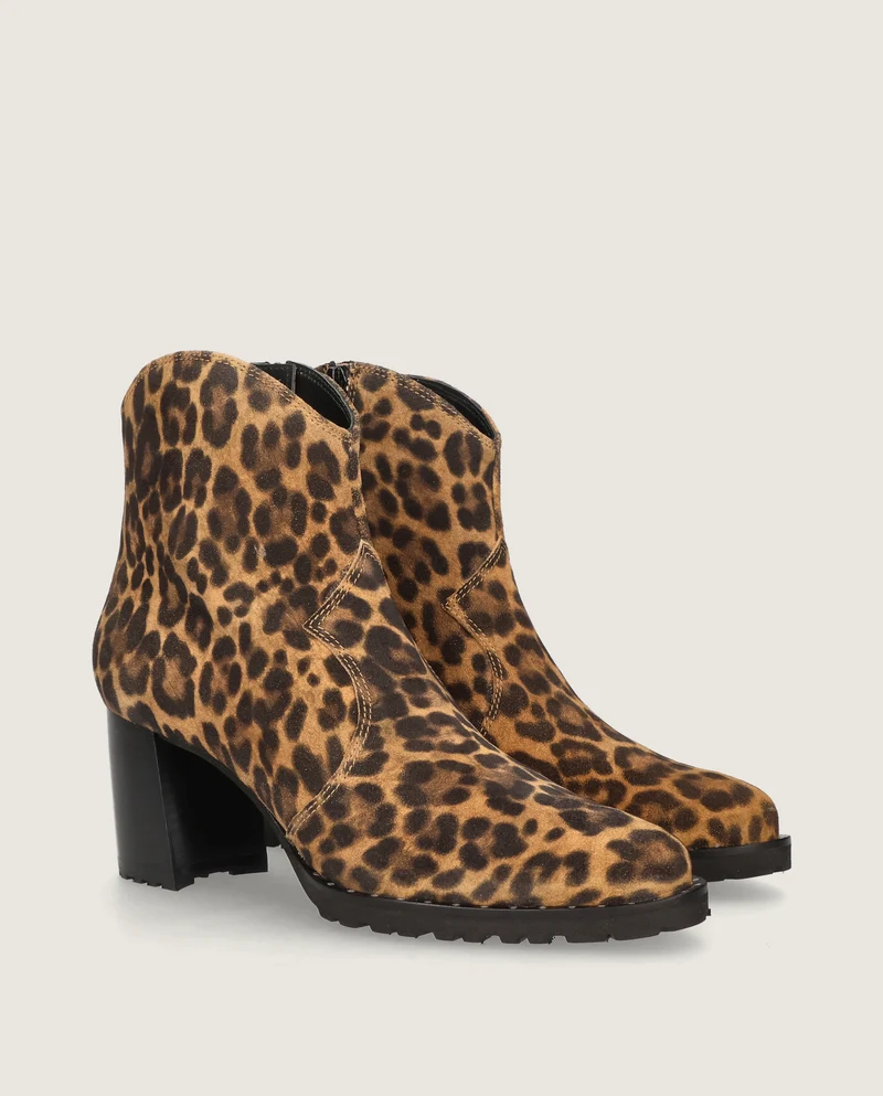 Botines Palermo Animal print Pieles estampadas