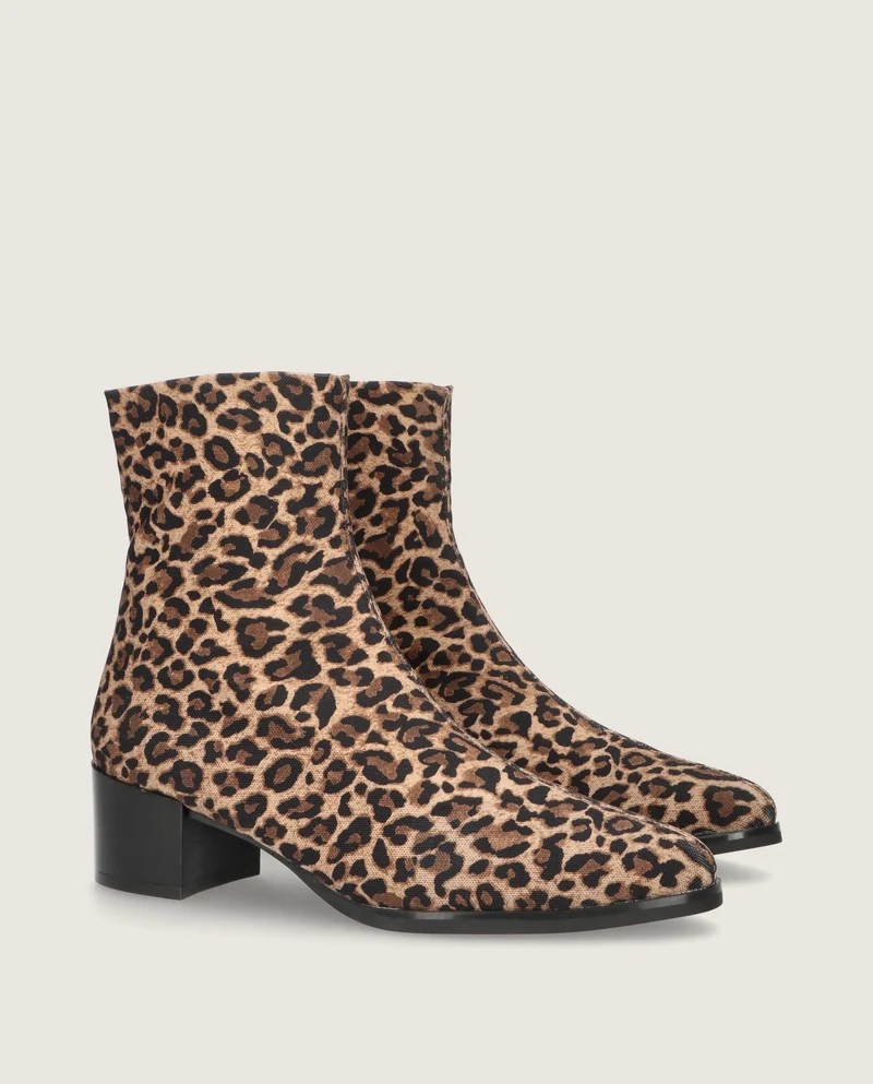Botines Sharon Animal print Tejidos