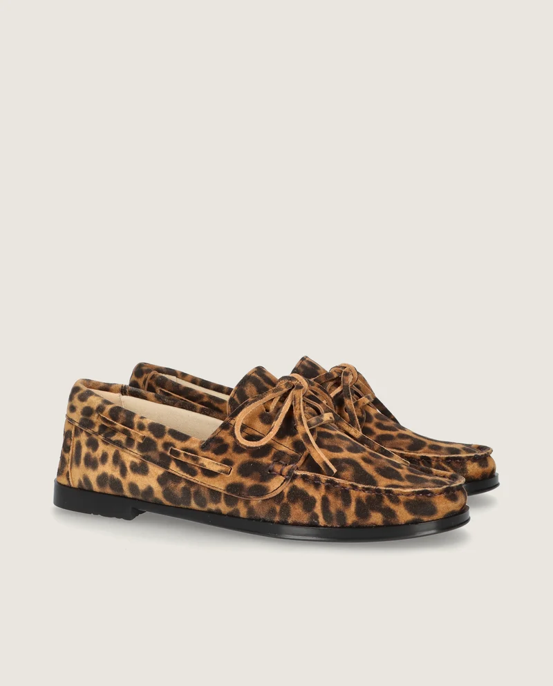 Mocasines Josephine Marrones Ante