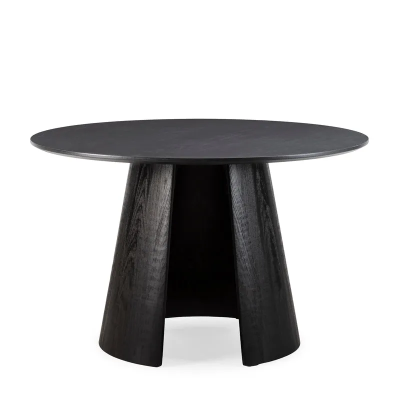 Mesa de Comedor Redonda Zuri Ø 120 Negra