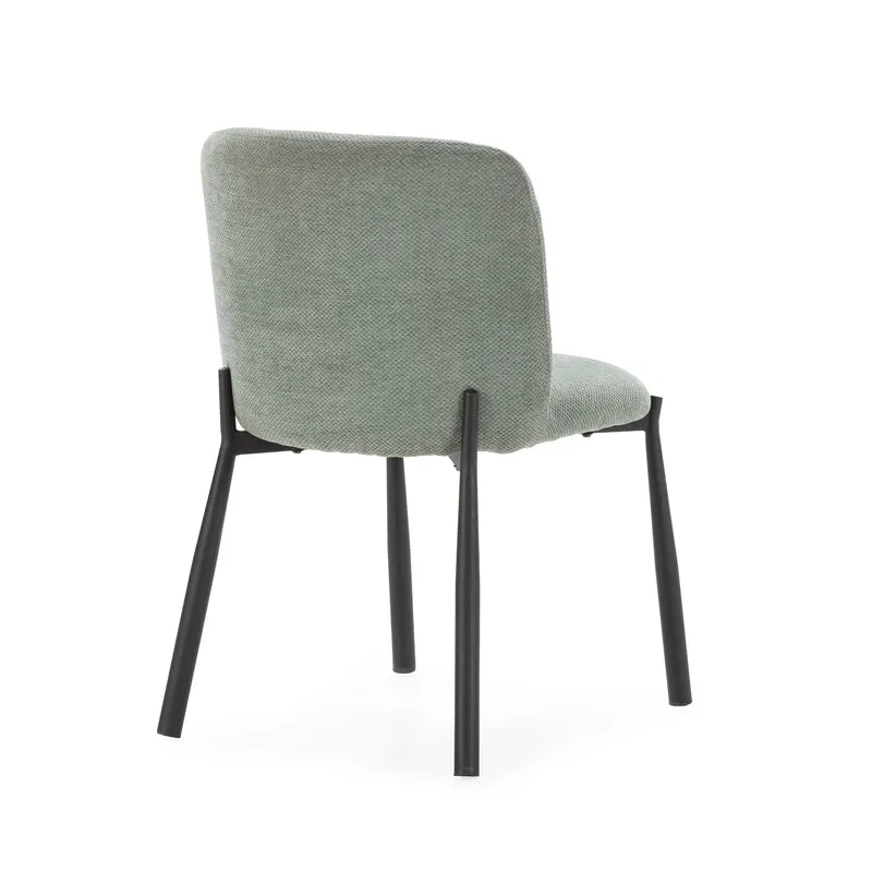 Silla Tapizada Ginny Verde Menta