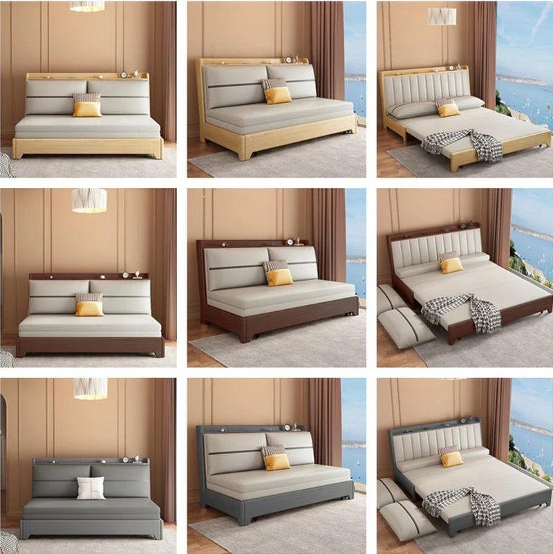 Sofá cama con almacenamiento debajo