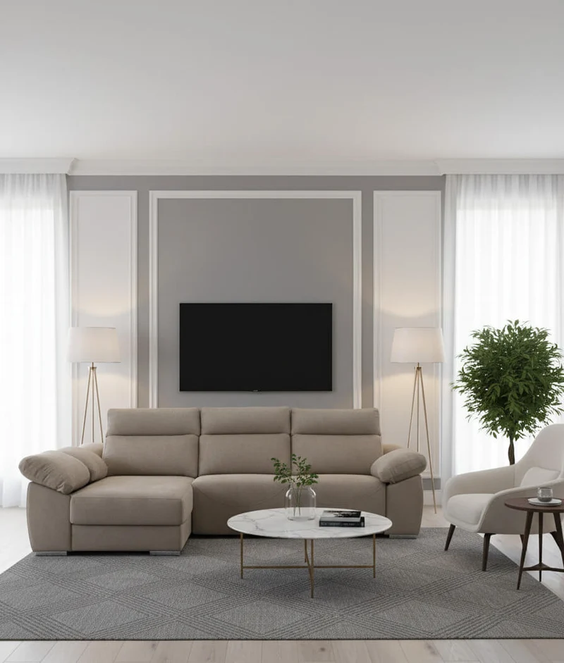 Sofá Chaiselongue Marsella