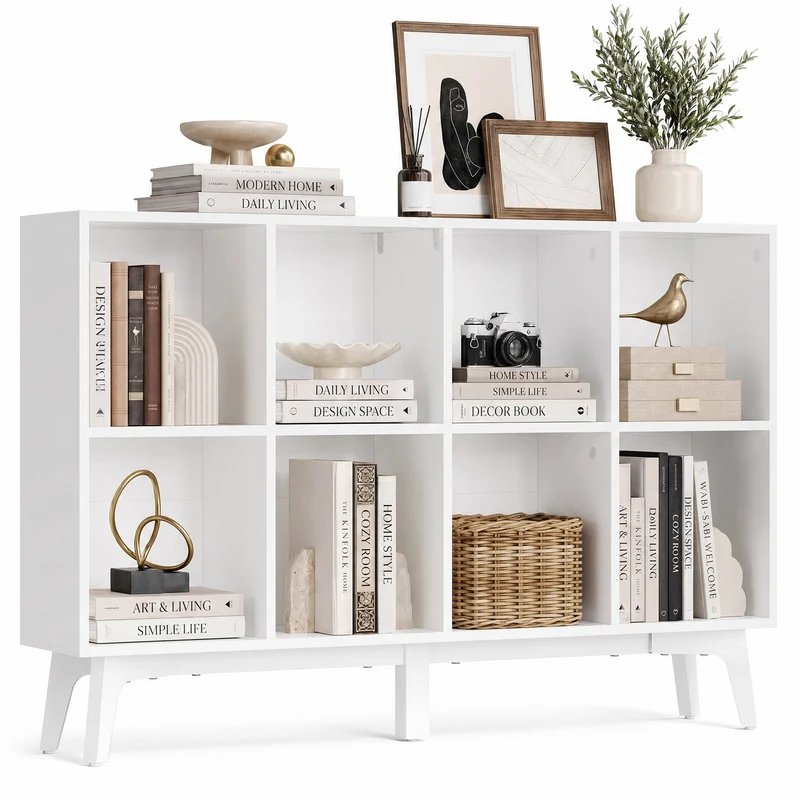 Librería de cubos para salón estudio o comedor