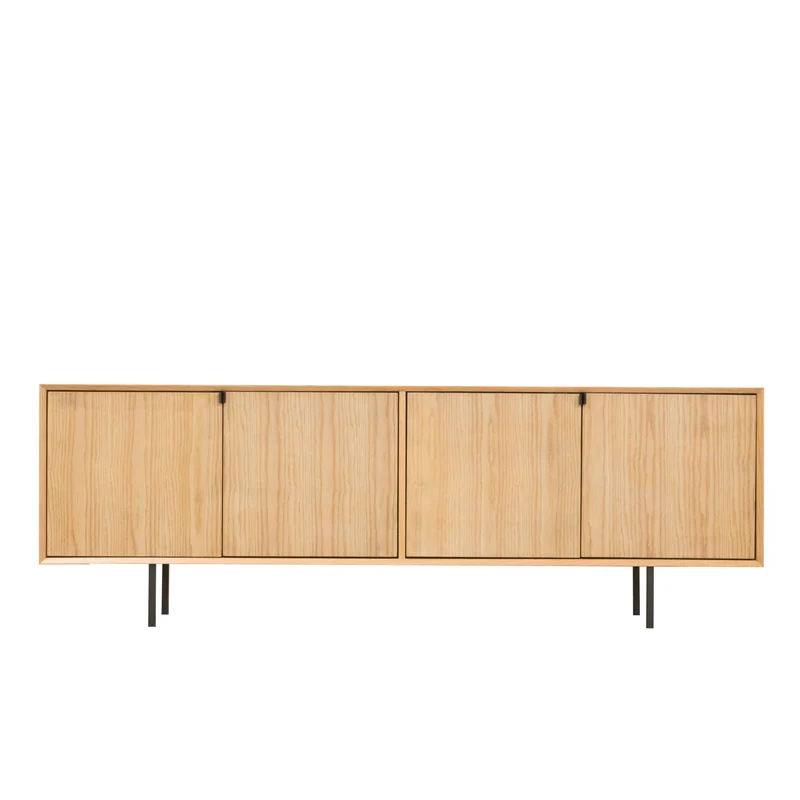 Aparador Retro - Roble - Salvin - 200cm