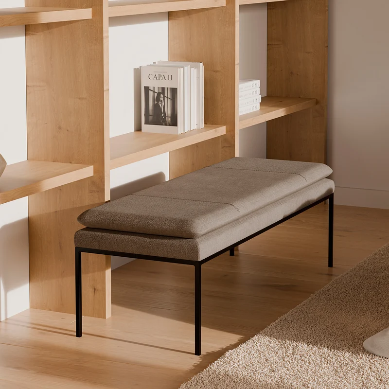 Banqueta Turin taupe