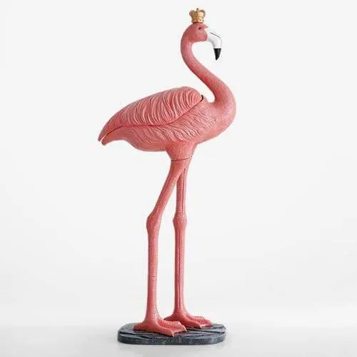 Flamingo Decorations Tissue Box