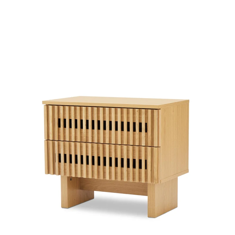 Mesita 2 cajones 60 Kauri