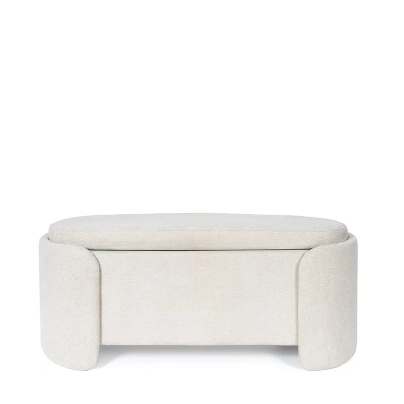 Banqueta Bernice beige