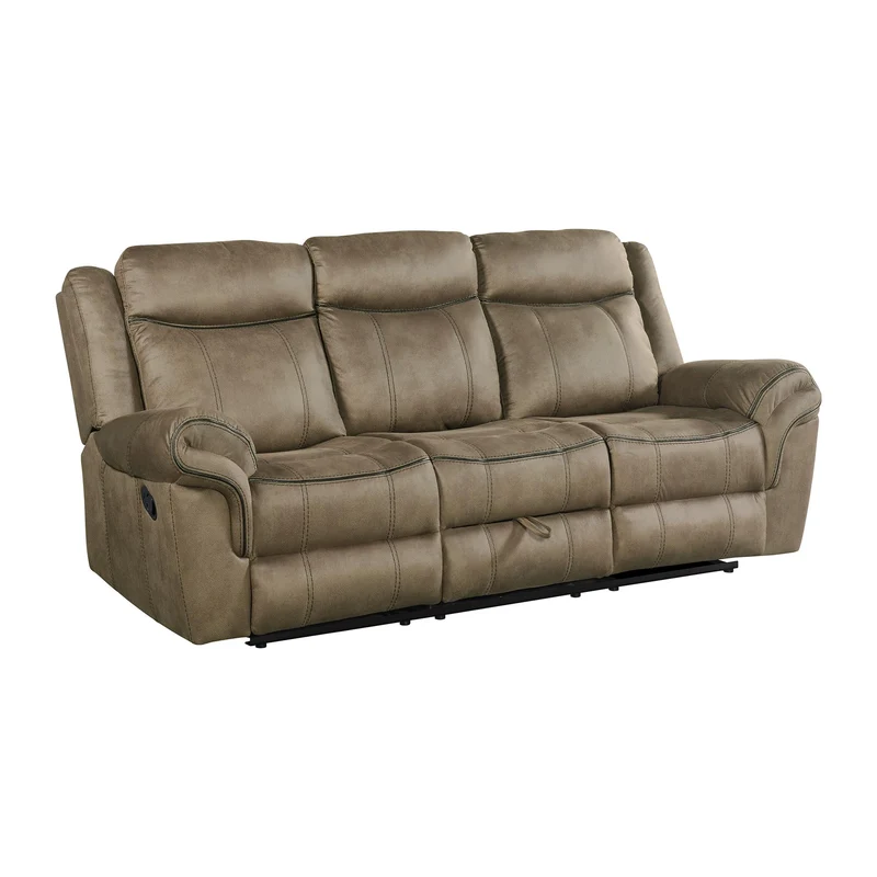 Elements International Sorrento 59928-038-2X Motion Sofa