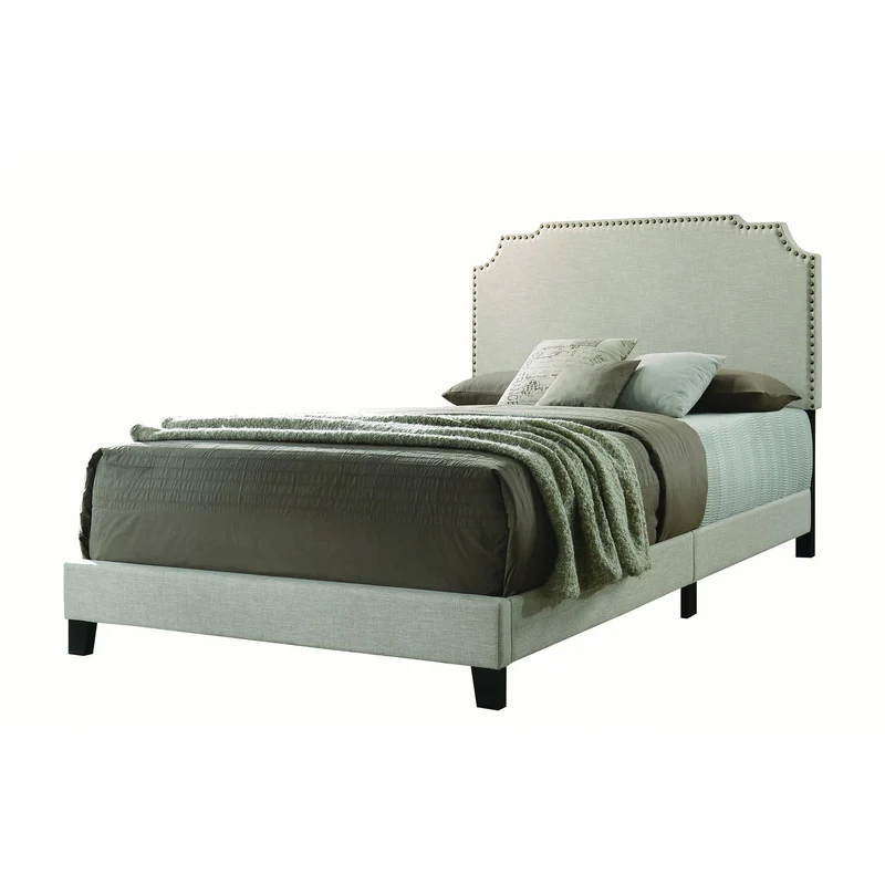 Coaster Furniture Tamarac 310061F Upholstered Full Panel Bed - Beige