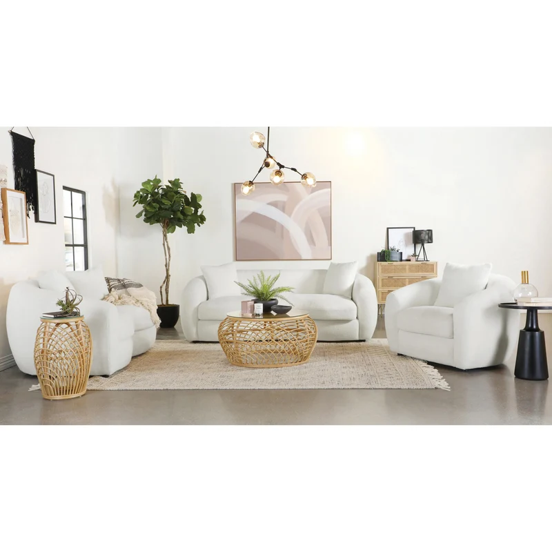 Coaster Furniture Isabella 509871-S3 3 pc Living Room Set