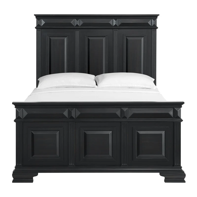 Elements International Bridgestone B-10980-8-QB Queen Panel Bed