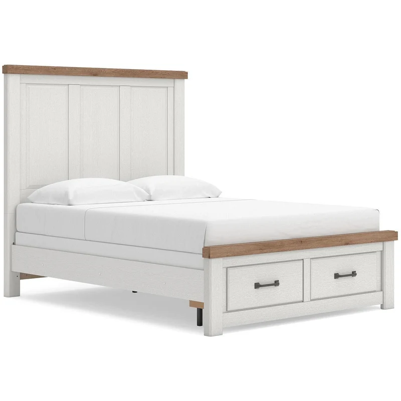 Signature Design by Ashley Savonport Queen Panel Bed with Storage B100-13/B4615-54S/B4615-57/B4615-95