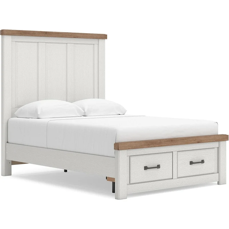 Signature Design by Ashley Savonport Full Panel Bed with Storage B100-12/B4615-84S/B4615-87/B4615-89