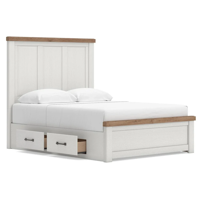 Signature Design by Ashley Savonport Queen Panel Bed with Storage B100-13/B4615-54/B4615-57/B4615-60/B4615-60