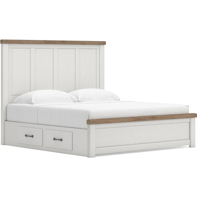 Signature Design by Ashley Savonport King Panel Bed with Storage B100-14/B4615-56/B4615-58/B4615-60/B4615-95