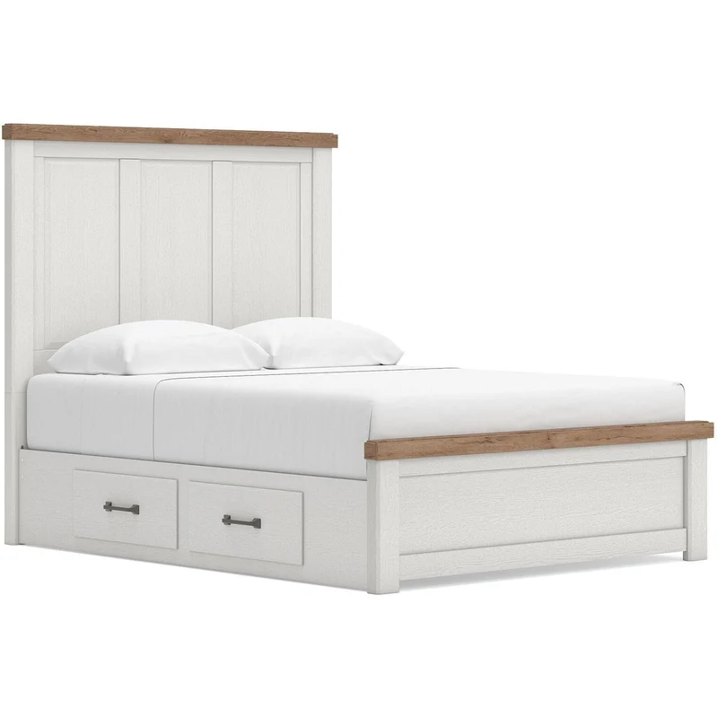 Signature Design by Ashley Savonport Queen Panel Bed with Storage B100-13/B4615-54/B4615-57/B4615-60/B4615-95