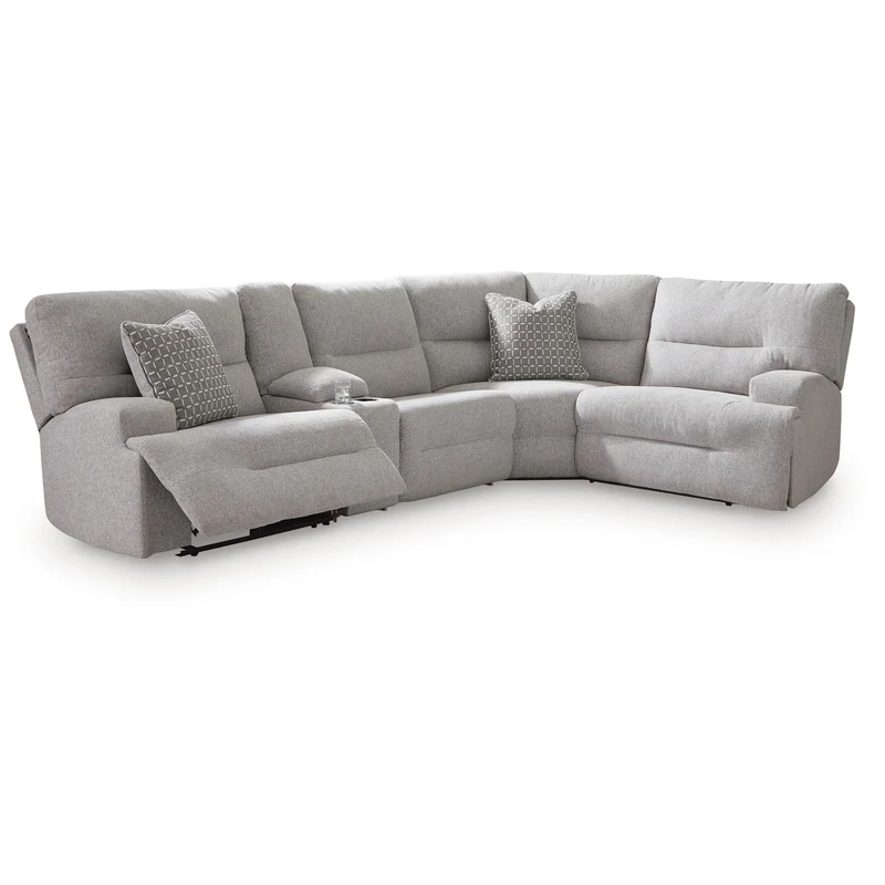 Signature Design by Ashley Acklen Place Power Reclining Fabric 5 pc Sectional 9360531/9360557/9360558/9360562/9360577