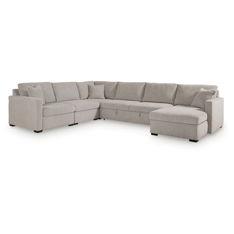 Benchcraft ModMax Luxe Fabric Sleeper Sectional 6860517/6860546/6860564/6860571/6860577