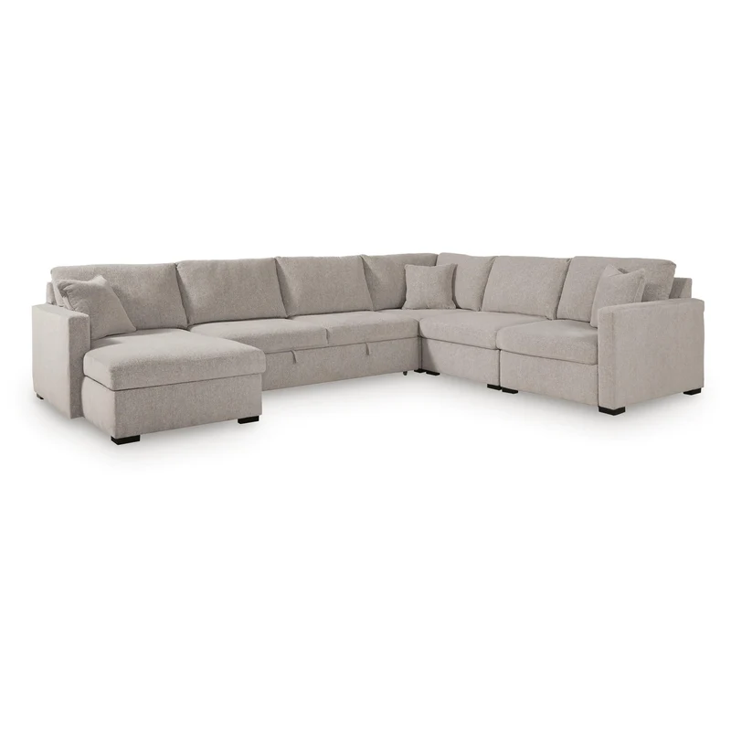 Benchcraft ModMax Luxe Fabric Sleeper Sectional 6860516/6860546/6860565/6860571/6860577