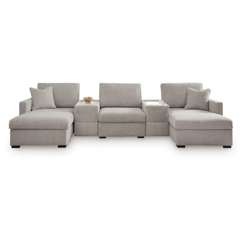 Benchcraft ModMax Luxe Fabric 5 pc Sectional 6860516/6860517/6860546/6860557/6860557