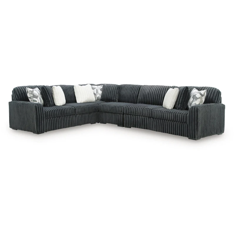 Signature Design by Ashley Midnight-Madness 98105S9 4 pc Sectional