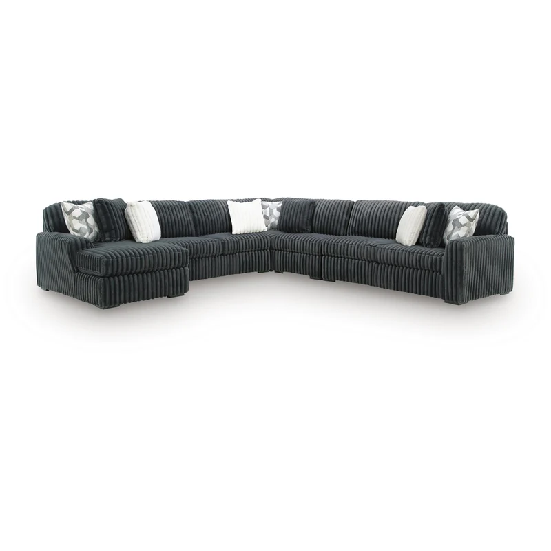 Signature Design by Ashley Midnight-Madness 98105S11 5 pc Sectional with Chaise