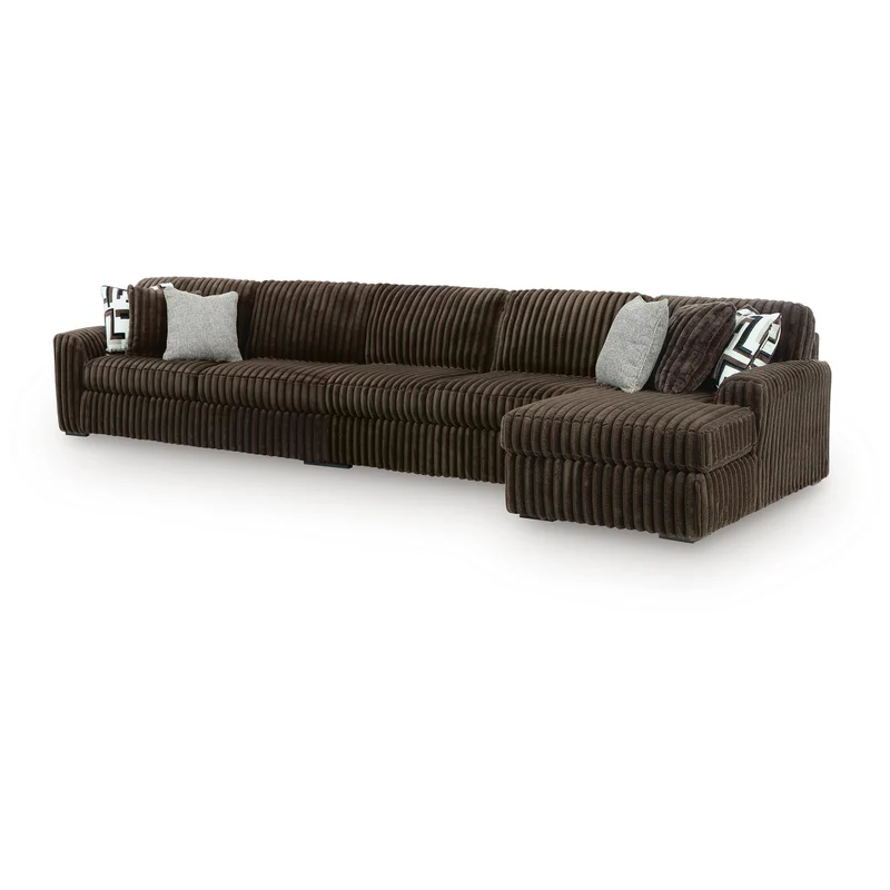 Signature Design by Ashley Midnight-Madness 98104S9 3 pc Sectional with Chaise