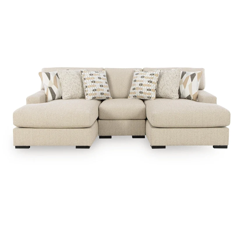Benchcraft Laurelgrove 75105S8 3 pc Double Chaise Sectional