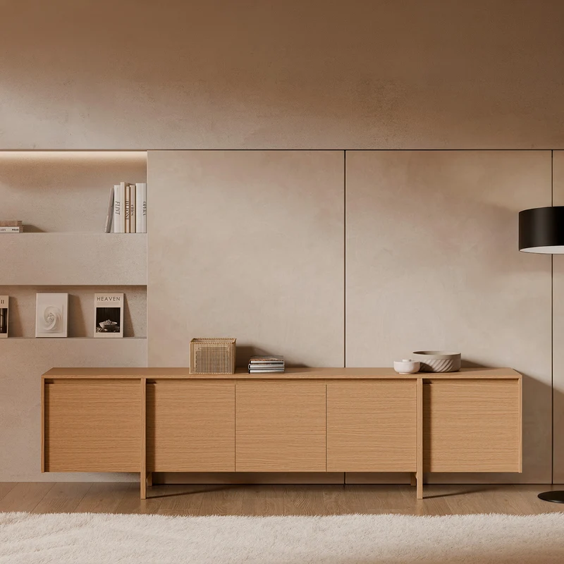 Mueble TV Puertas Pacific Roble 240
