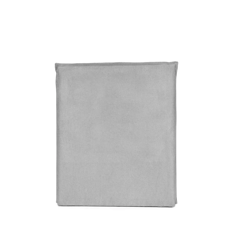 Cabezal Abrego 90 Tapizado Gris Claro