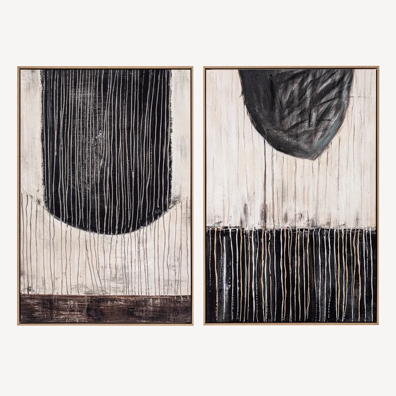 Set 2 Cuadros Rune 60x90cm