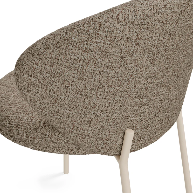 Silla Lisbet Taupe Beige