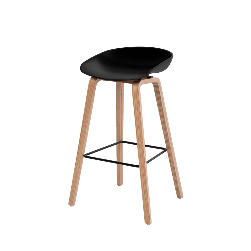 Taburete Bajo Ronie Negro