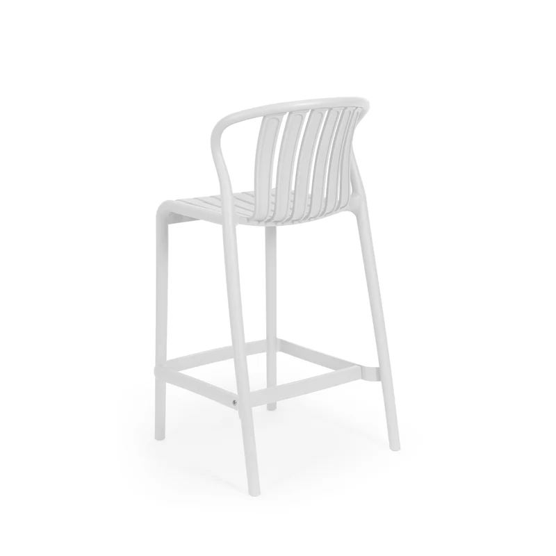 Taburete Bajo Bastian Blanco