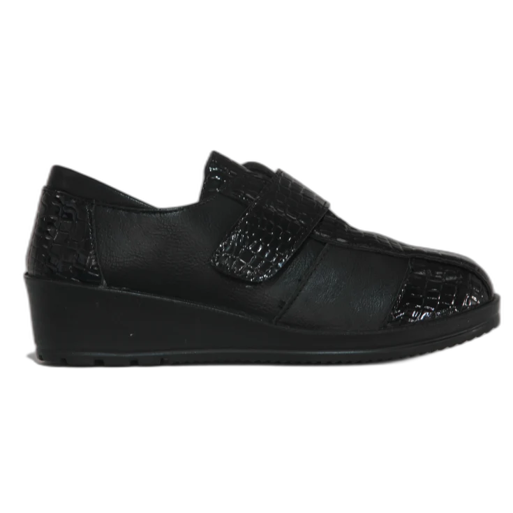 MUJER COMODO ELEPHAN NEGRO VELCRO
