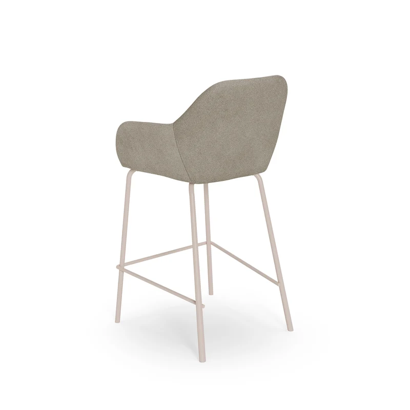 Taburete Bajo Jacob Taupe Beige