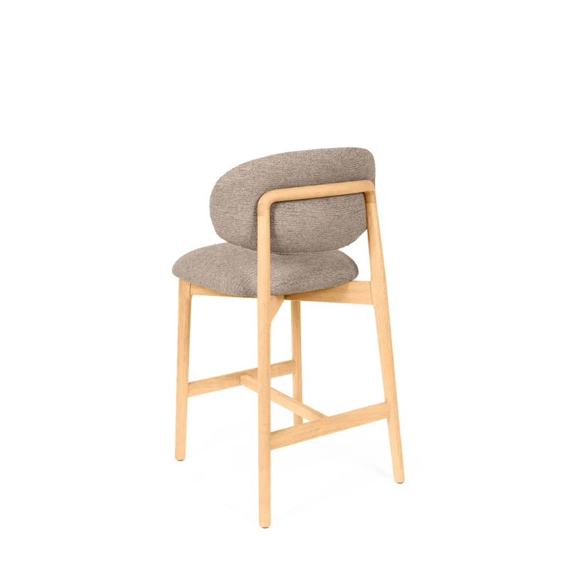 Taburete Alto Renzo Taupe