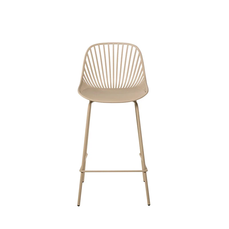 Taburete Bajo Peyton Beige