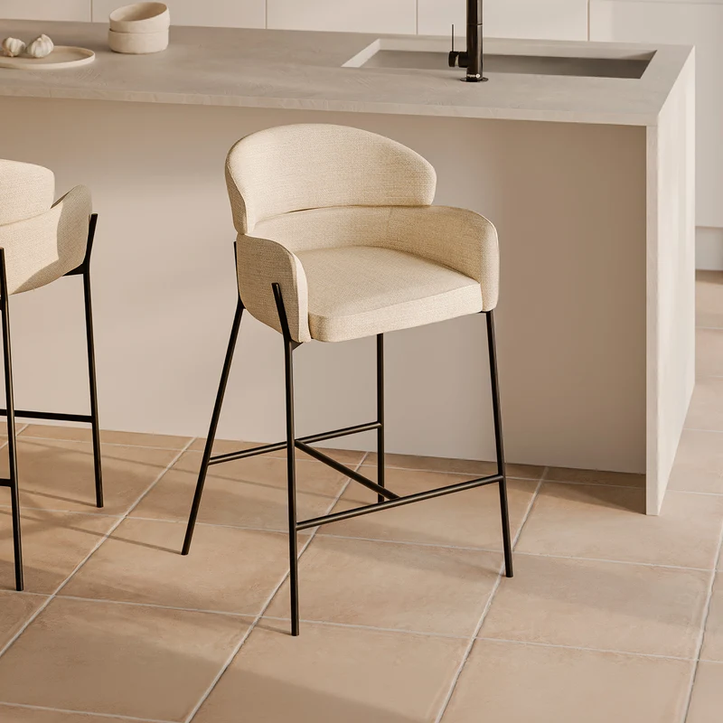 Taburete Bajo Ander Beige