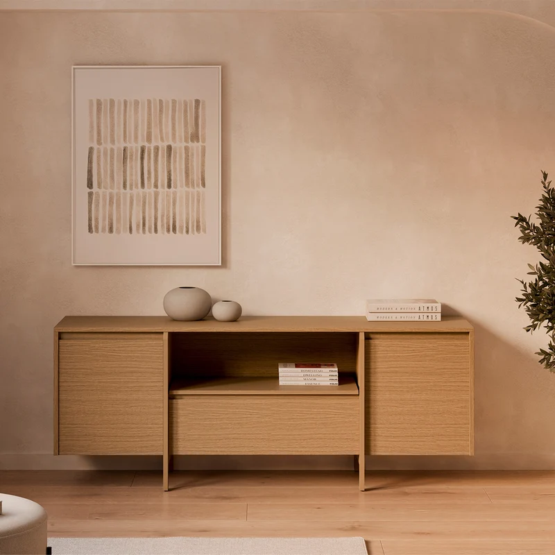 Mueble TV Pacific Roble 160