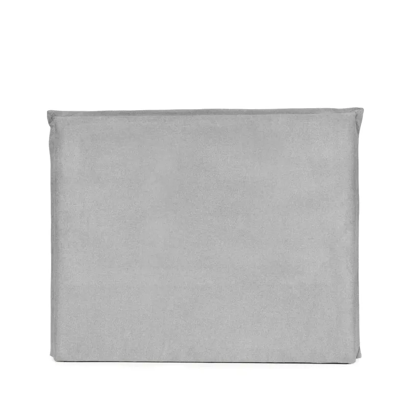 Cabezal Abrego 180 Tapizado Gris Claro