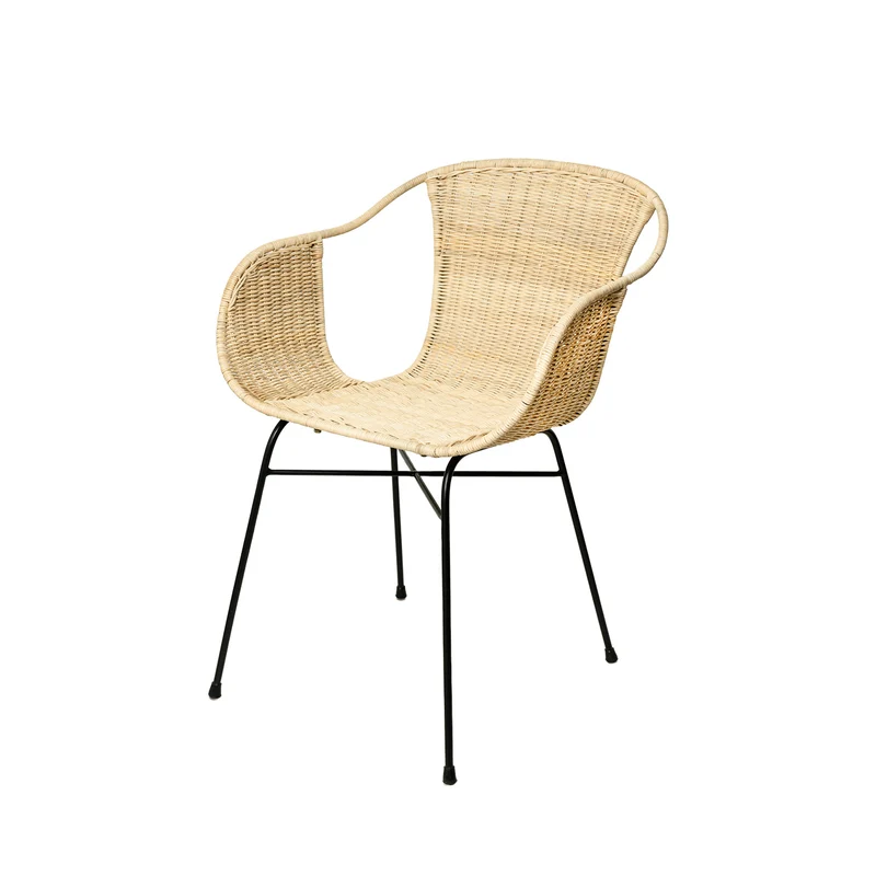 Silla Allegra natural y negro