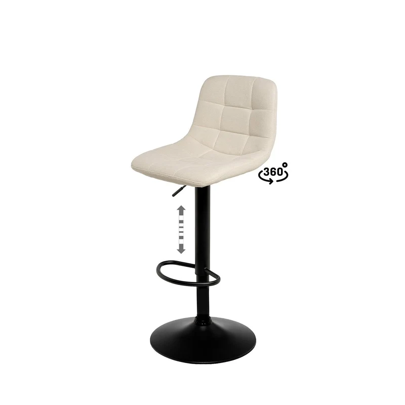 Taburete Bajo Asha Beige