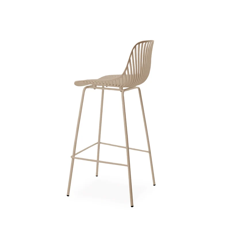 Taburete Alto Casper Beige