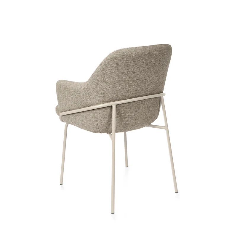 Silla Abigail Taupe Beige