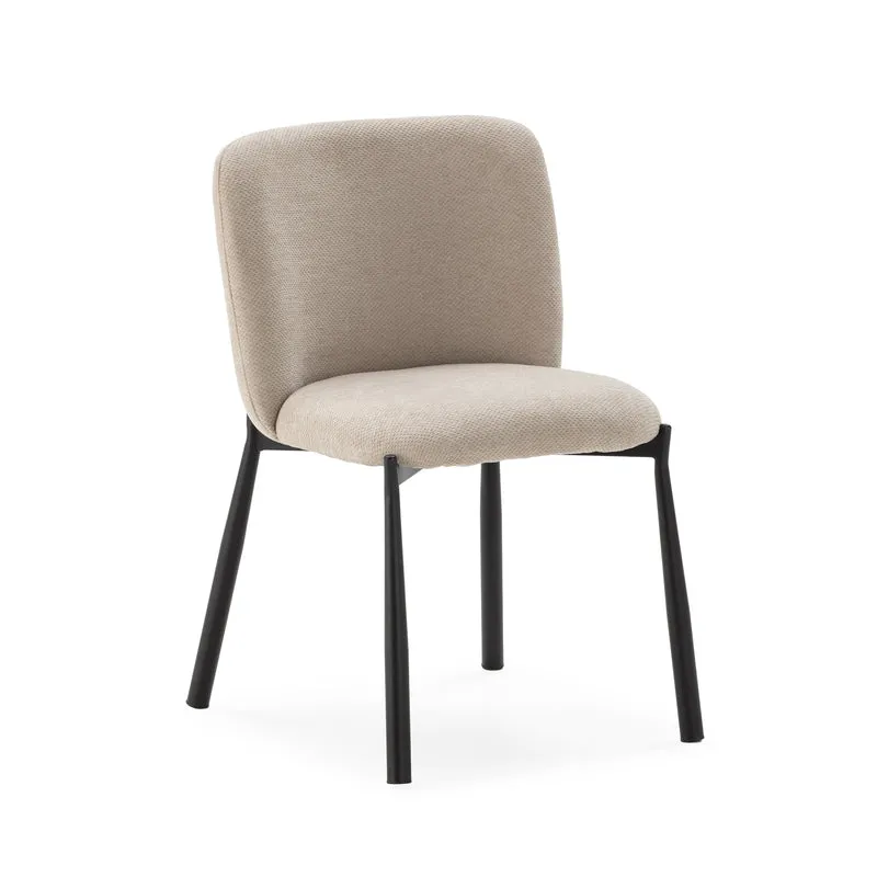 Silla Tapizada Ginny Beige
